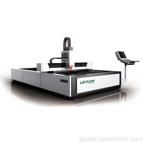 Single-Table Fiber Laser Cutting Machine Ledan DFCS6020-1500WSingle-table fiber laser cutting machine Factory
